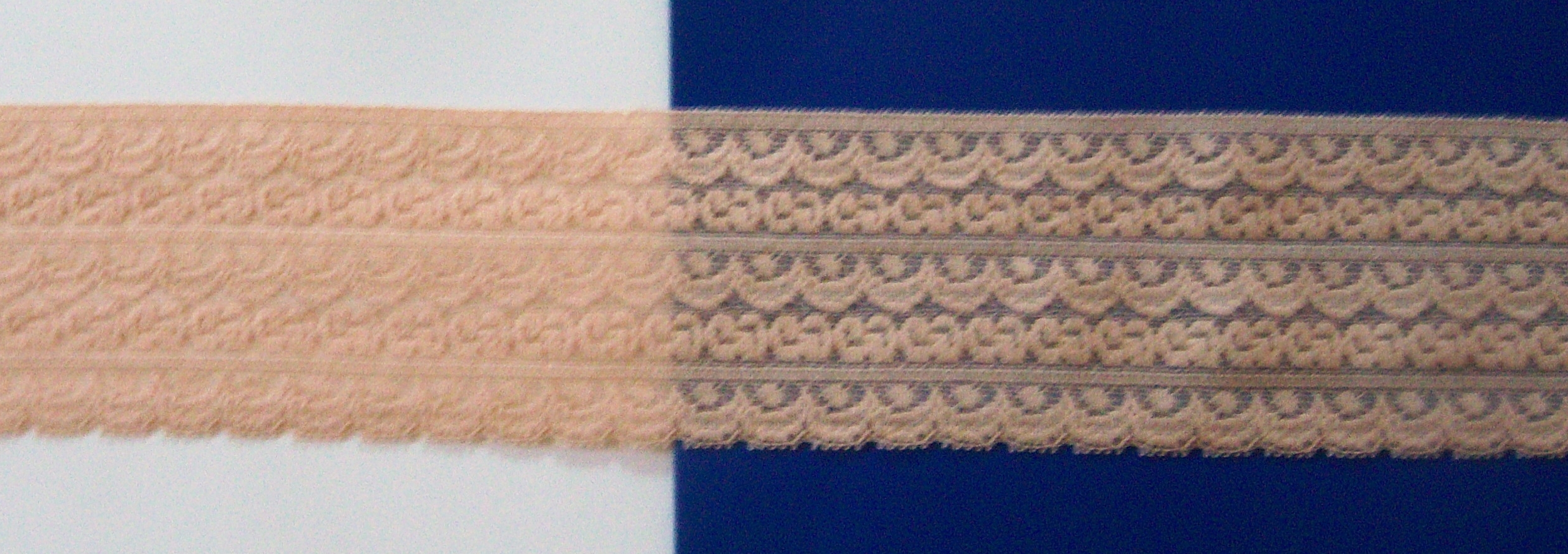 French Nude 2 1/4" Nylon Lace