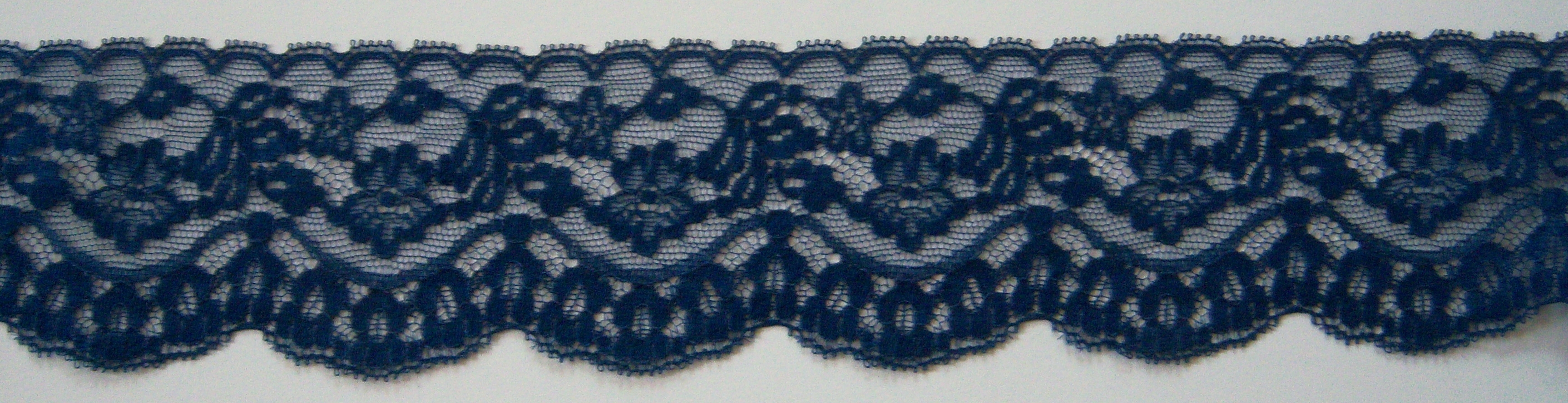 Navy 2 5/8" Nylon Lace