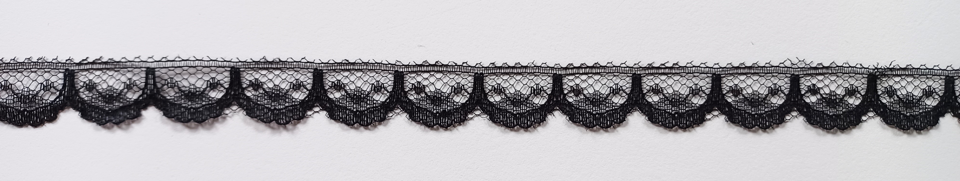 Black 5/8" Nylon Lace