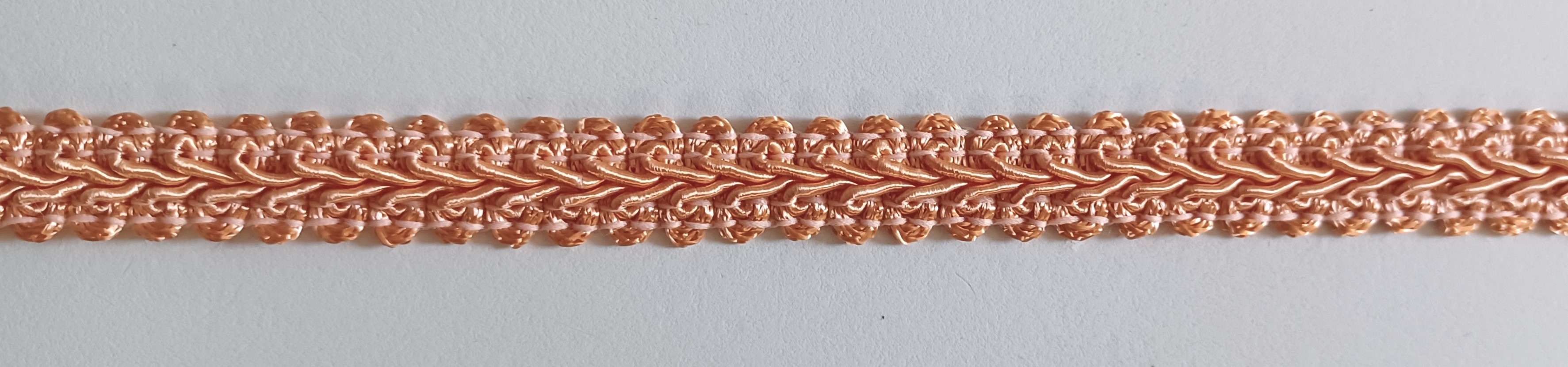 Peach 1/2" Gimp Braid