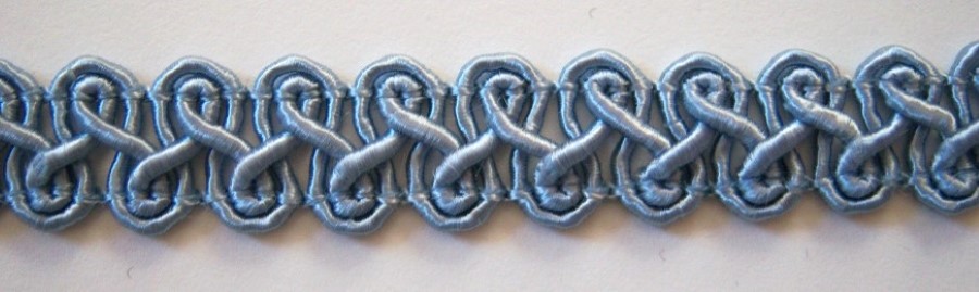 Blue English 3/4" Braid