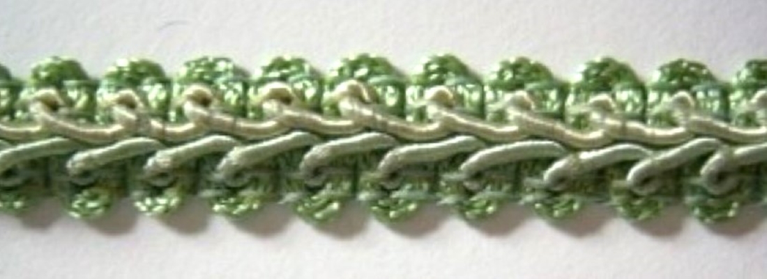 Celery/Mint 9/16" Gimp Braid