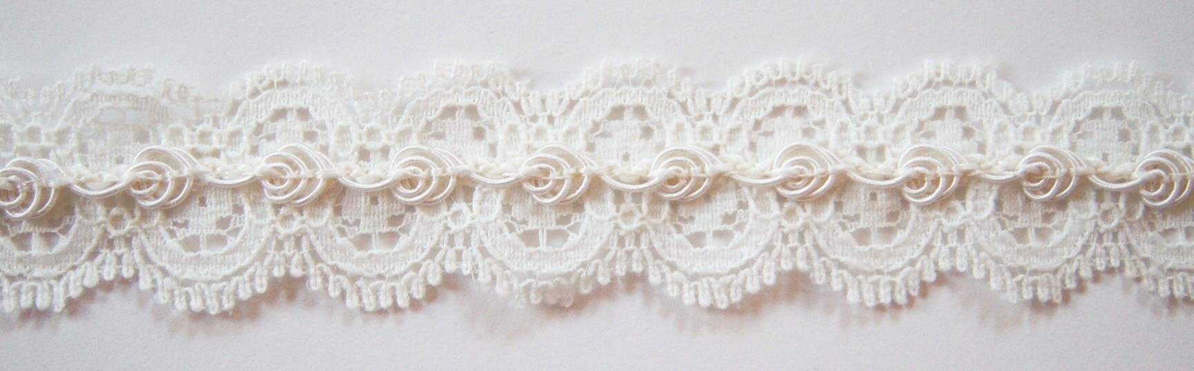 Candlelight Lace/Ivory 3/4" Rosebraid