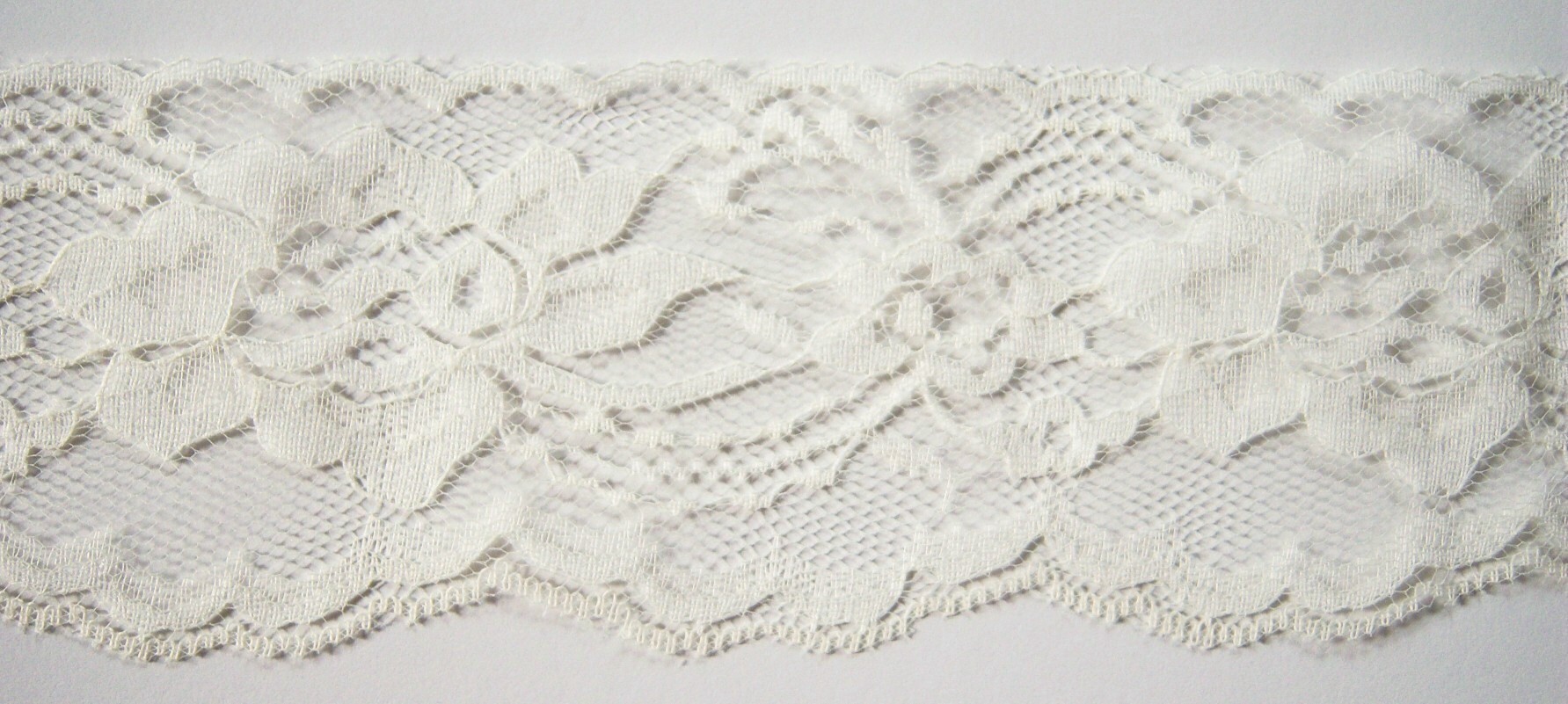 Eggshell 3" Nylon Lace Per 3 Yds.