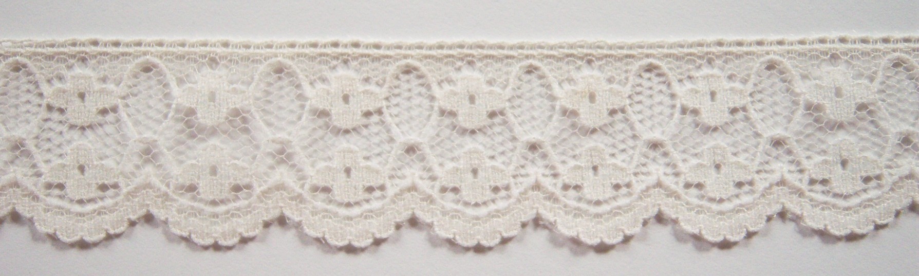 Natural 1 1/4" Nylon Lace