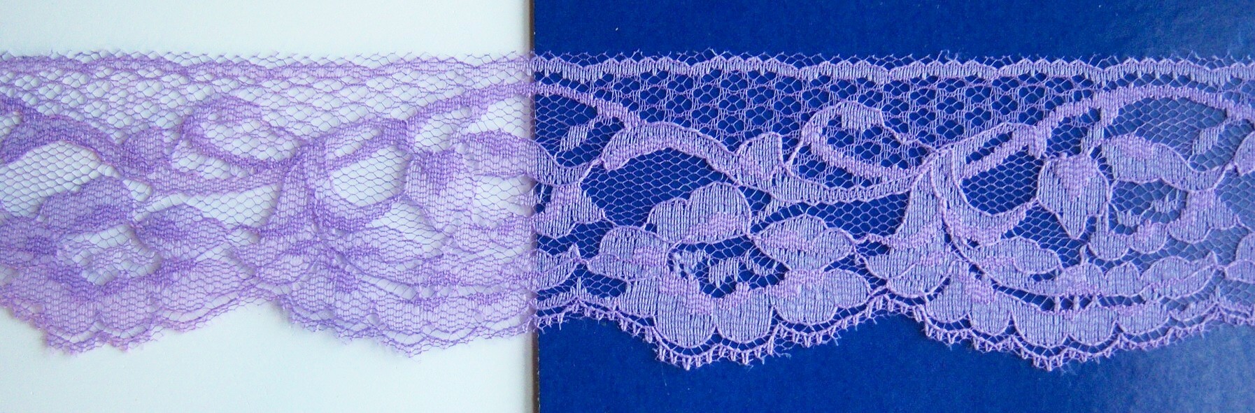 Lavender 2 1/2" Nylon Lace