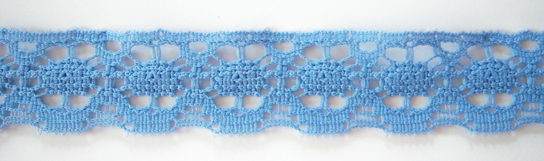 Blue 1 1/8" Nylon Lace