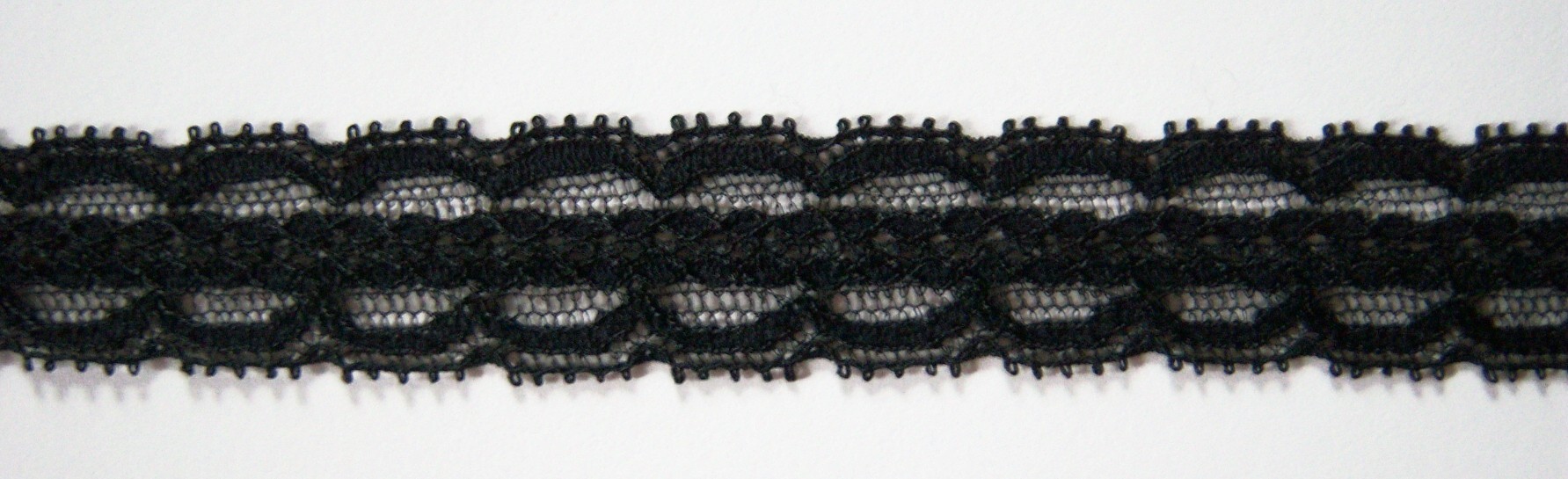 Black 3/4" Nylon Lace