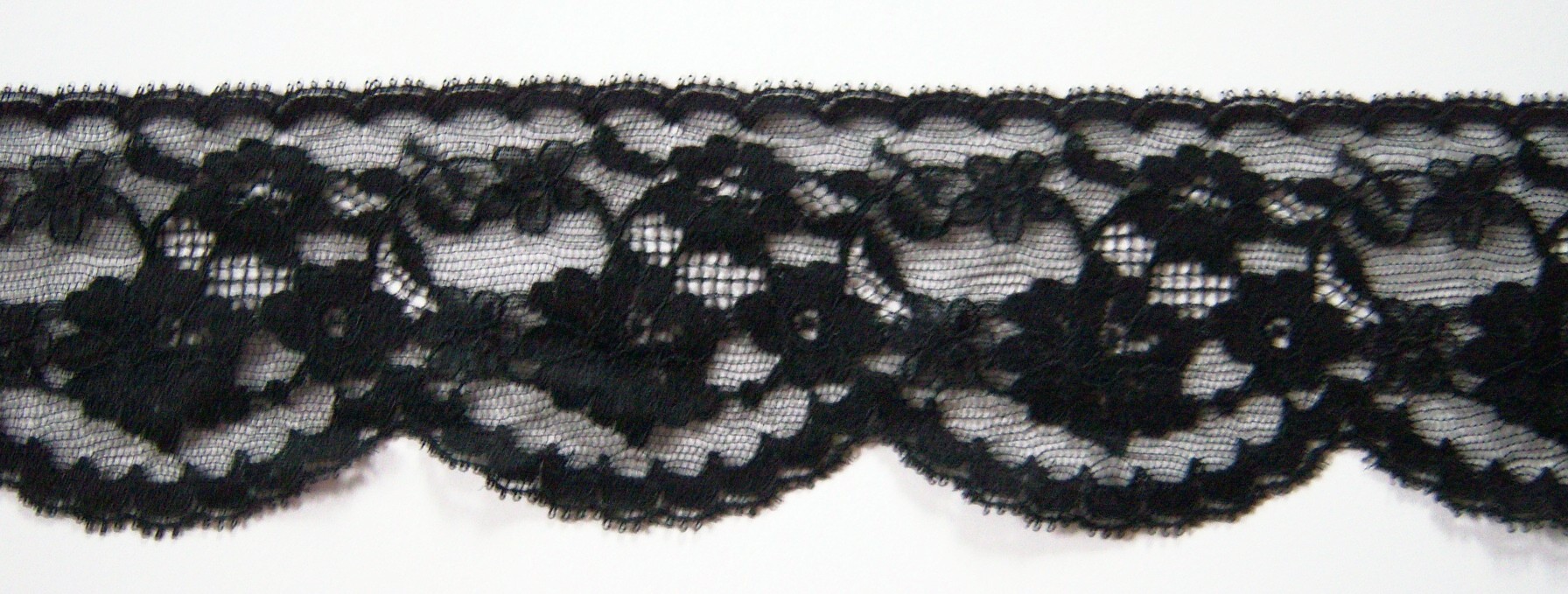 Black 2 5/8" Nylon Lace