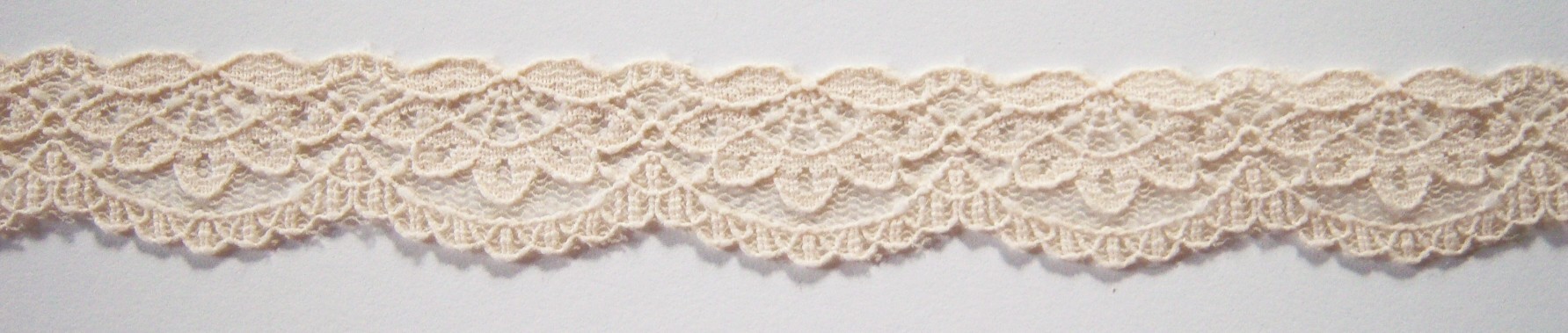 New Ecru 3/4" Nylon Lace