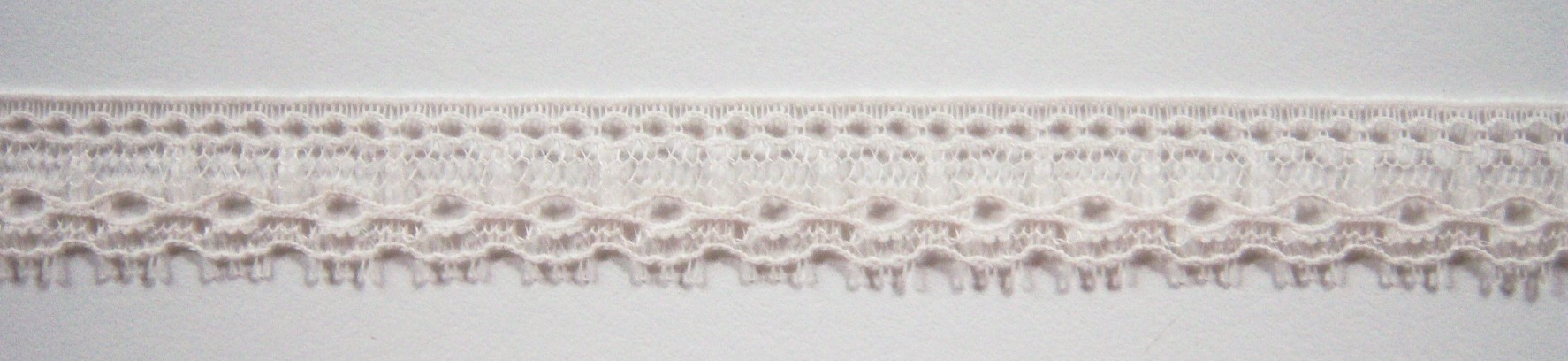 Bone 1/2" Nylon Lace