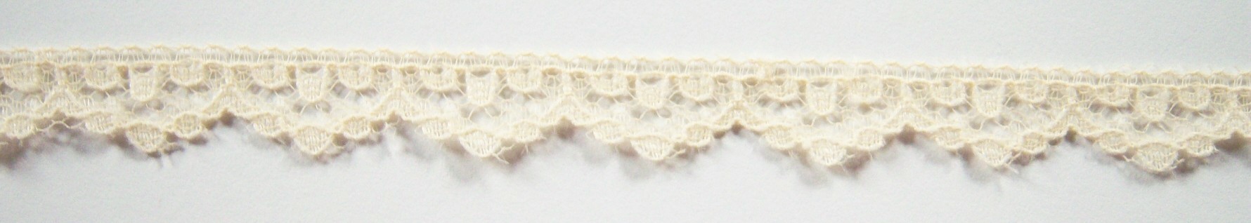 Cream 1/2" Nylon Lace