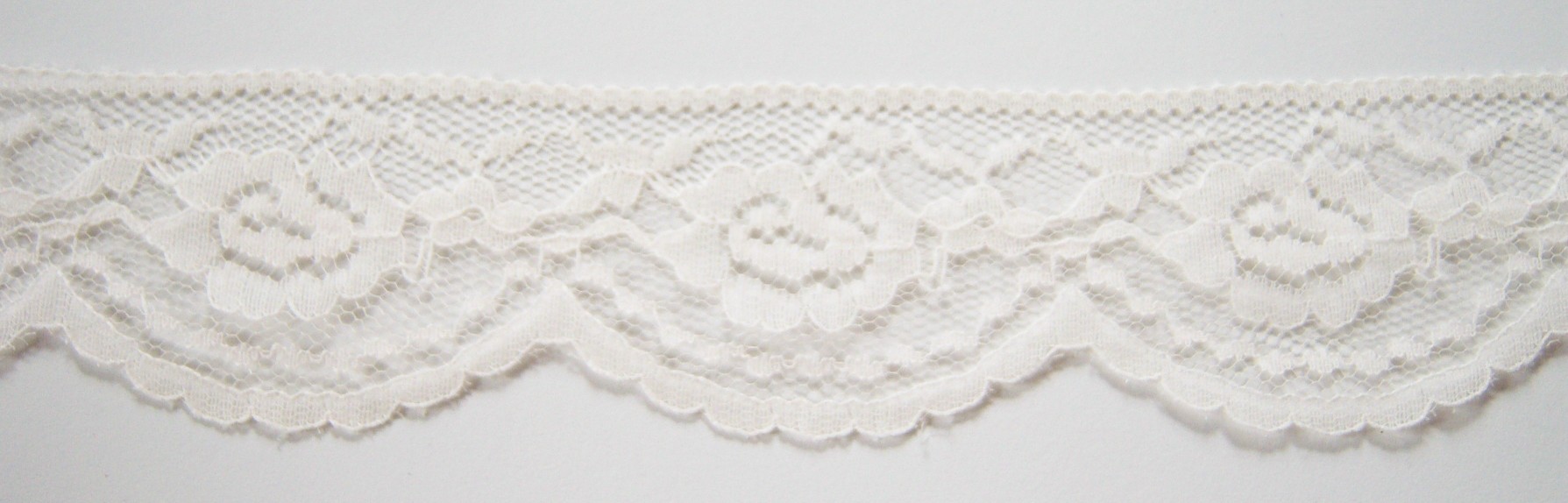 Natural 2 1/8" Nylon Lace