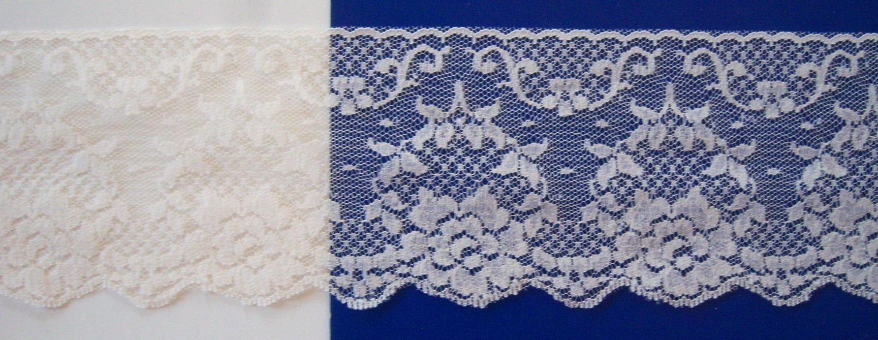 Natural 3 1/2" Nylon Lace