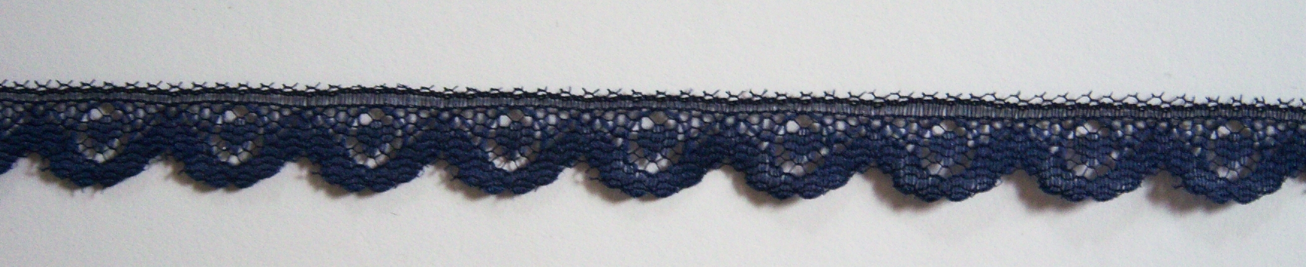 Navy 1/2" Nylon Lace