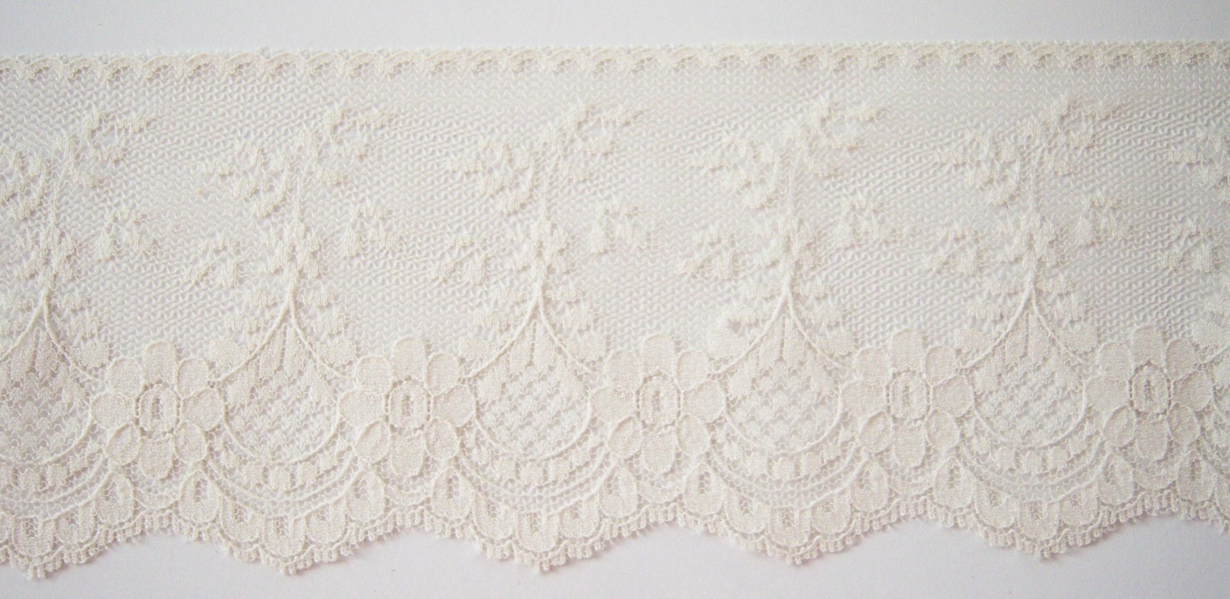 Natural 3 1/2" Nylon Lace