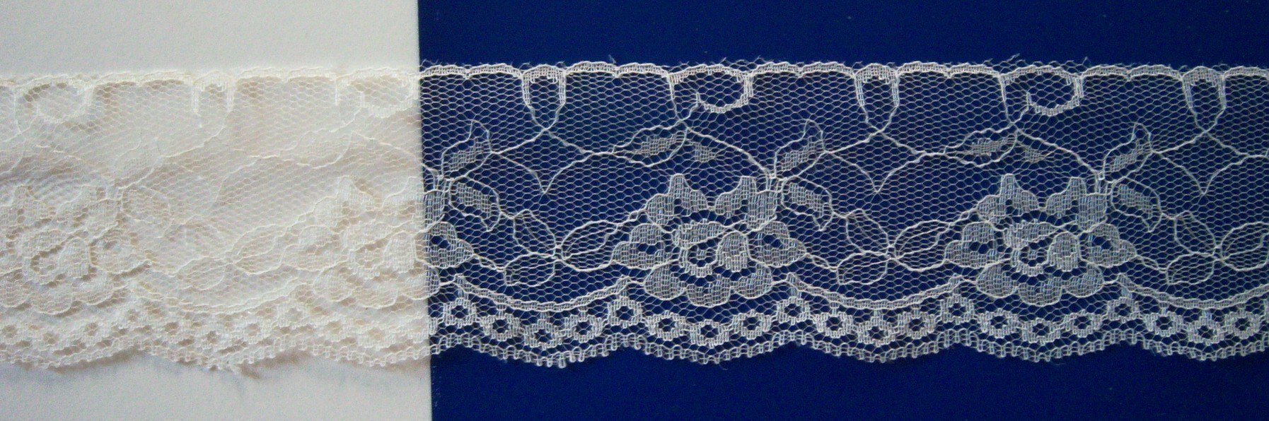 Natural 2 3/8" Nylon Lace