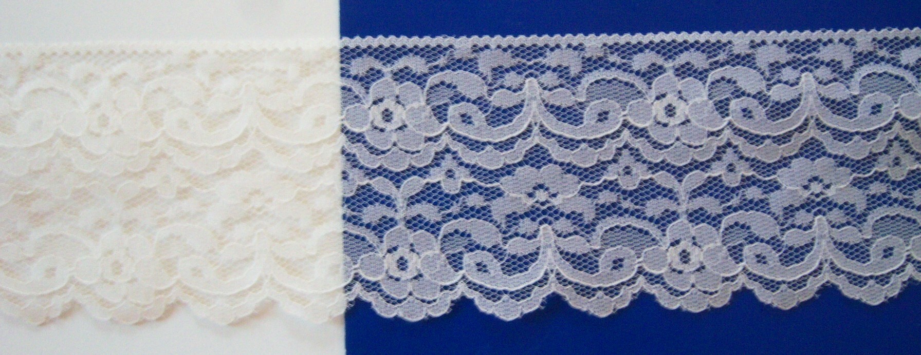 Oyster 3 1/4" Nylon Lace