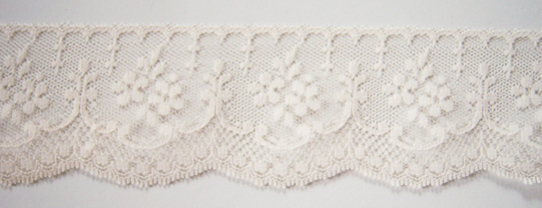 Natural 2 1/4" Nylon Lace