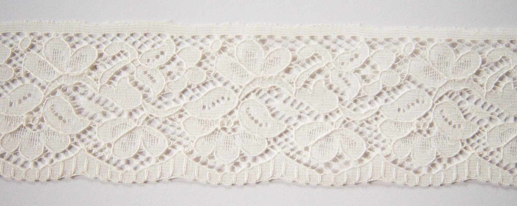 Eggshell 2" Nylon Lace