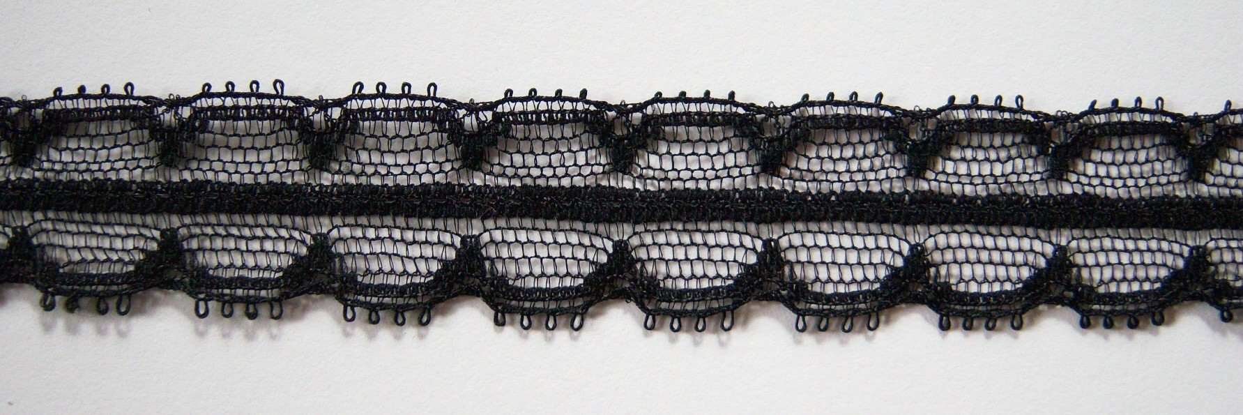 Black 3/4" Nylon Lace