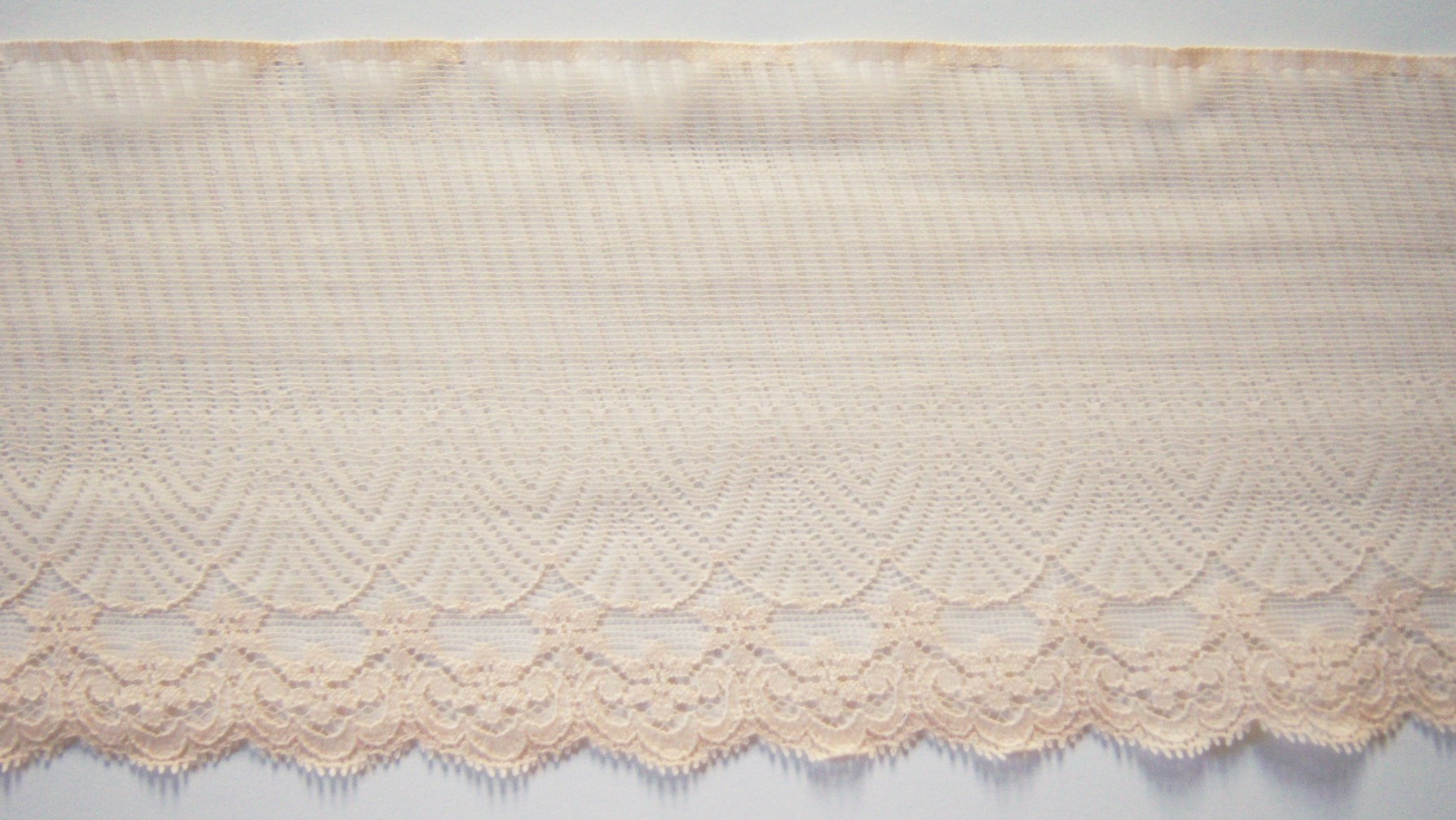 Beige 4 1/2" Nylon Lace