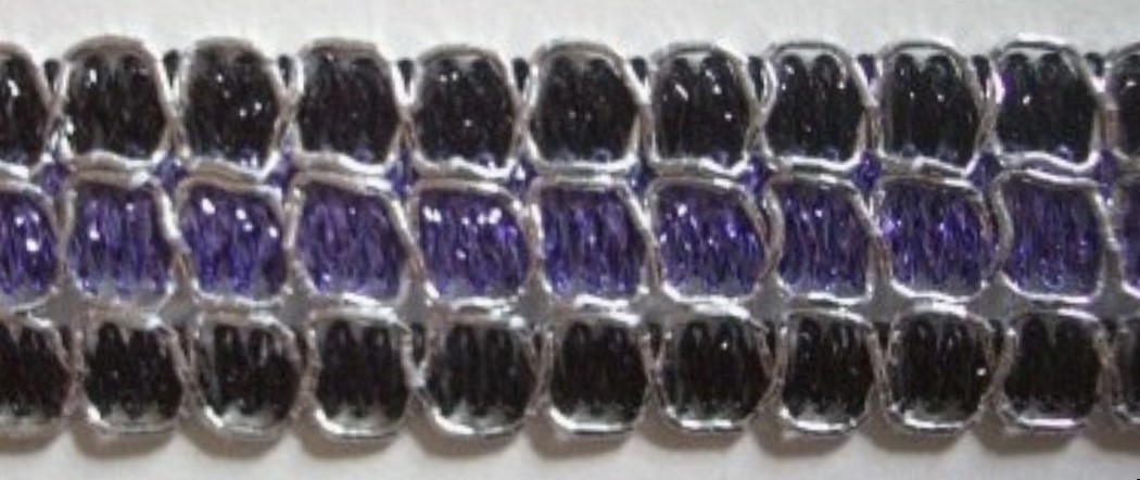 Black/Purple/Silver Trim