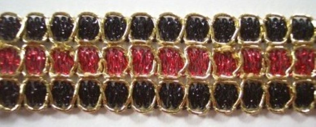 Black/Red/Gold Trim