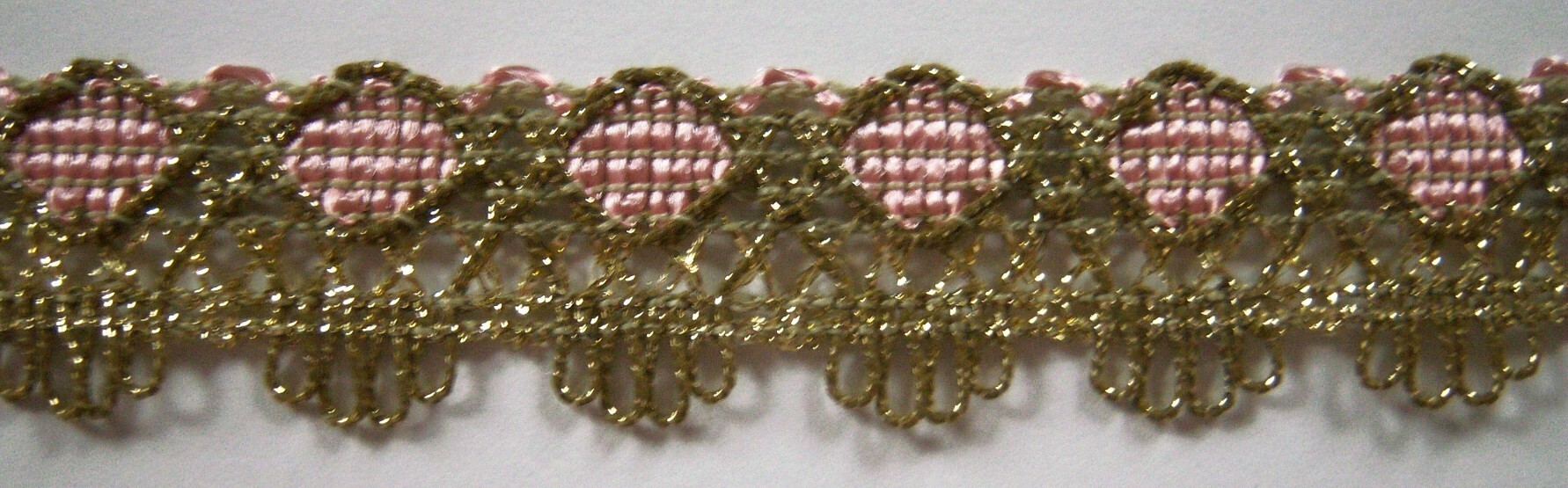 Gold/Dusty Rose Trim