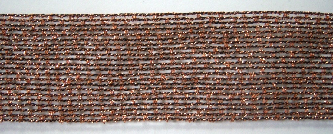 Black/Copper Soft 1 3/4" Trim