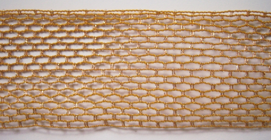 Ant. Gold Soft 3" Stretch and Shape