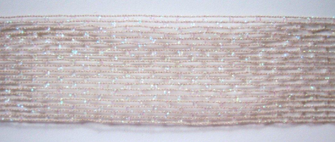 Opal/Maize 1 3/4" Stretch and Shape Trim