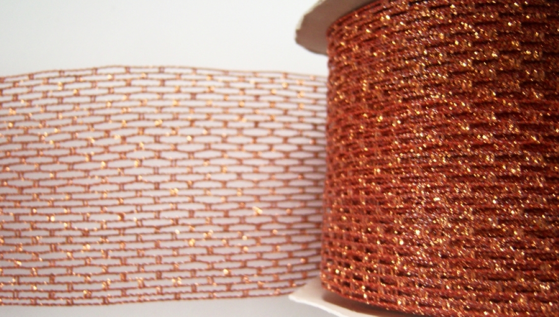 Copper/Gold Wired 3" Stretch and Shape