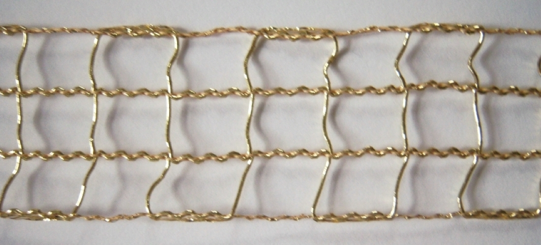 Gold 3 Row Wired 1 1/2" Stretch and Shape