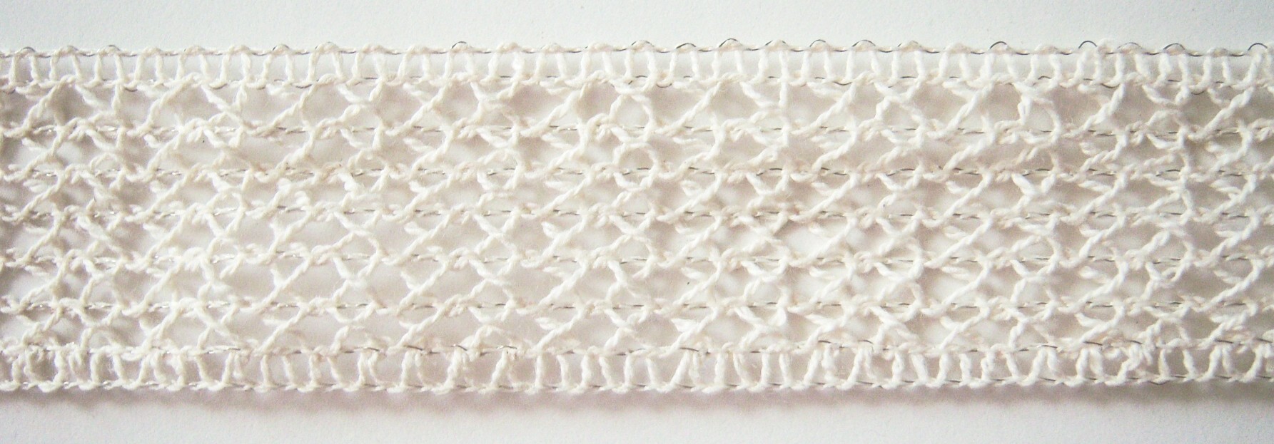 Natural Cotton Wired 1 3/8" Trim