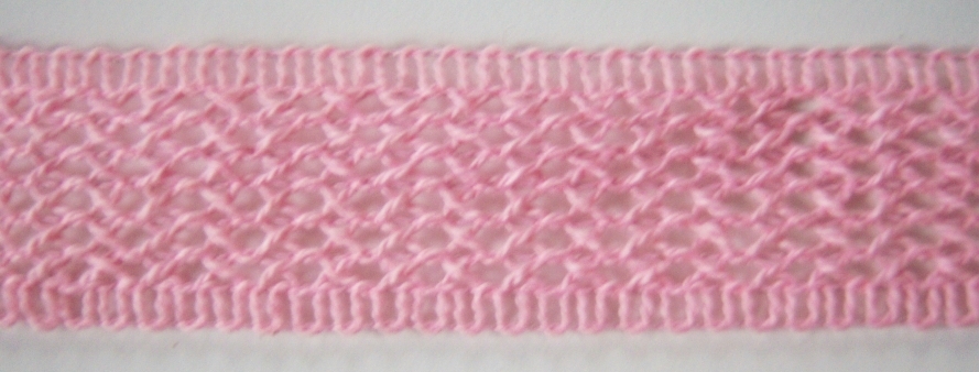 Pink Cotton Wired 1 3/8" Trim