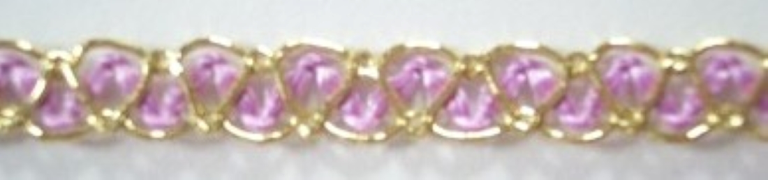 Gold/Lavender 3/8" Trim