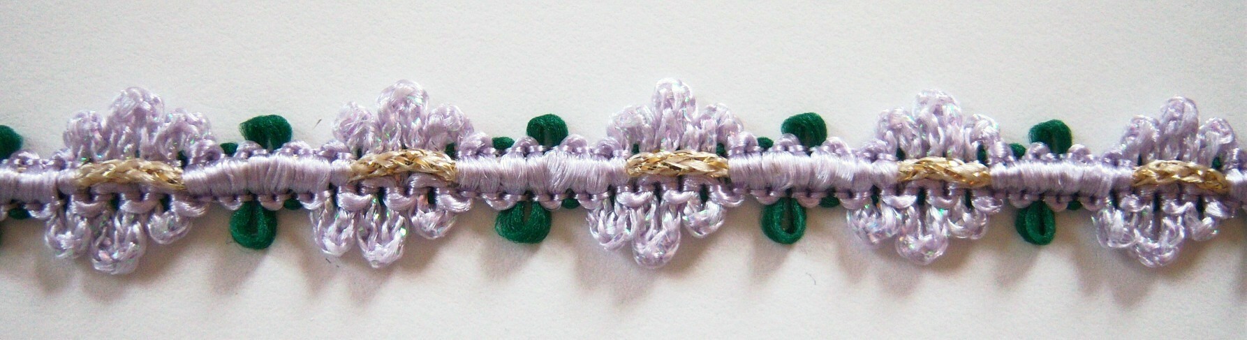 Iridescent Lilac/Spruce 9/16" Trim