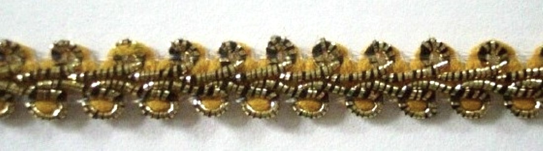 Antique Gold/Gold/Black 5/16" Trim