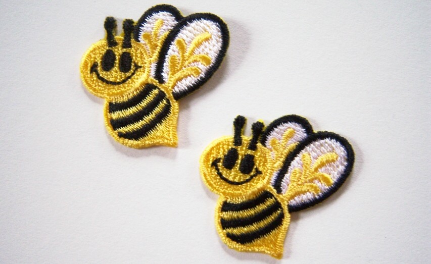 Wrights Bumble Bee Pair Applique