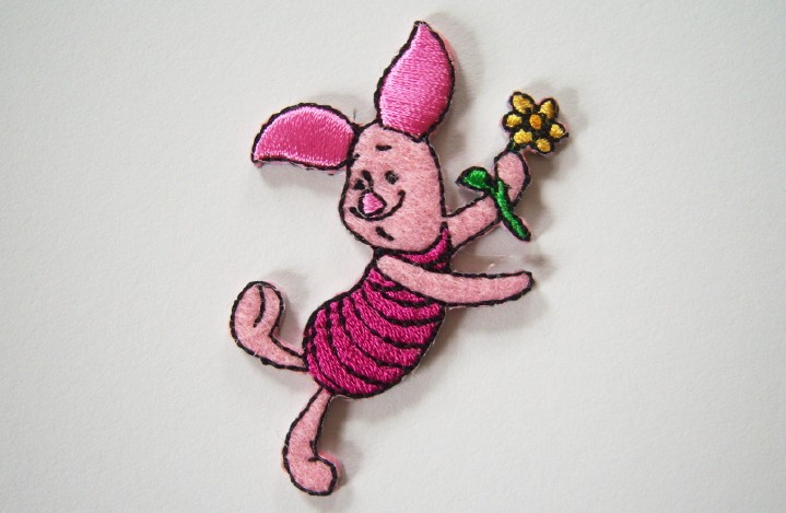 Dancing Piglet Applique