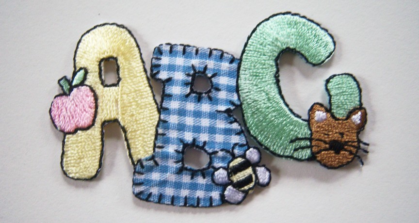 A-B-C Applique