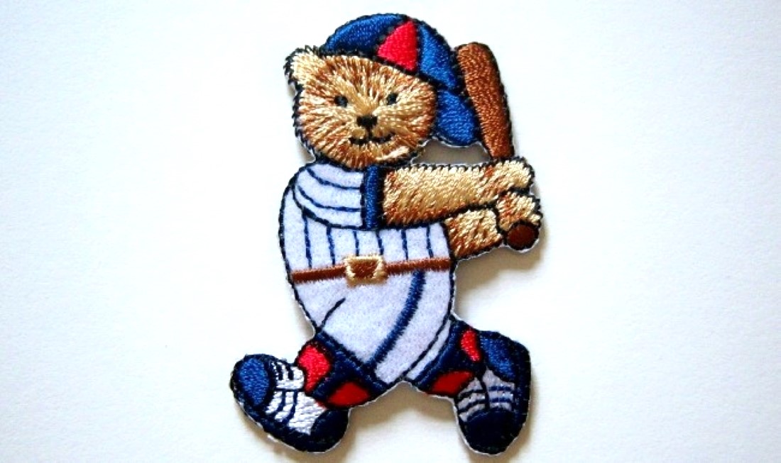 Wrights Baseball Cub 2 1/2" Applique