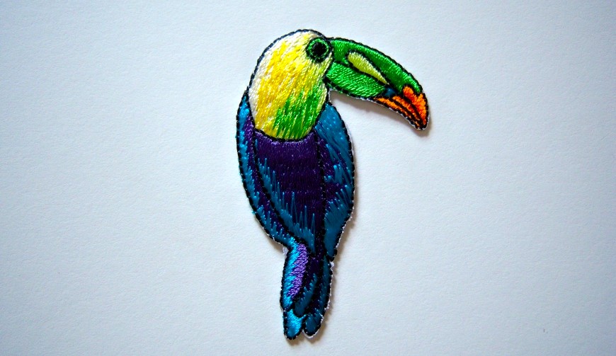 Toucan Iron On Applique