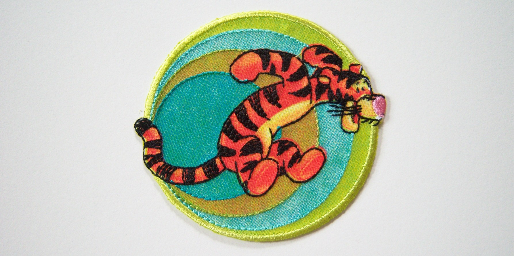 Tigger Circle Applique