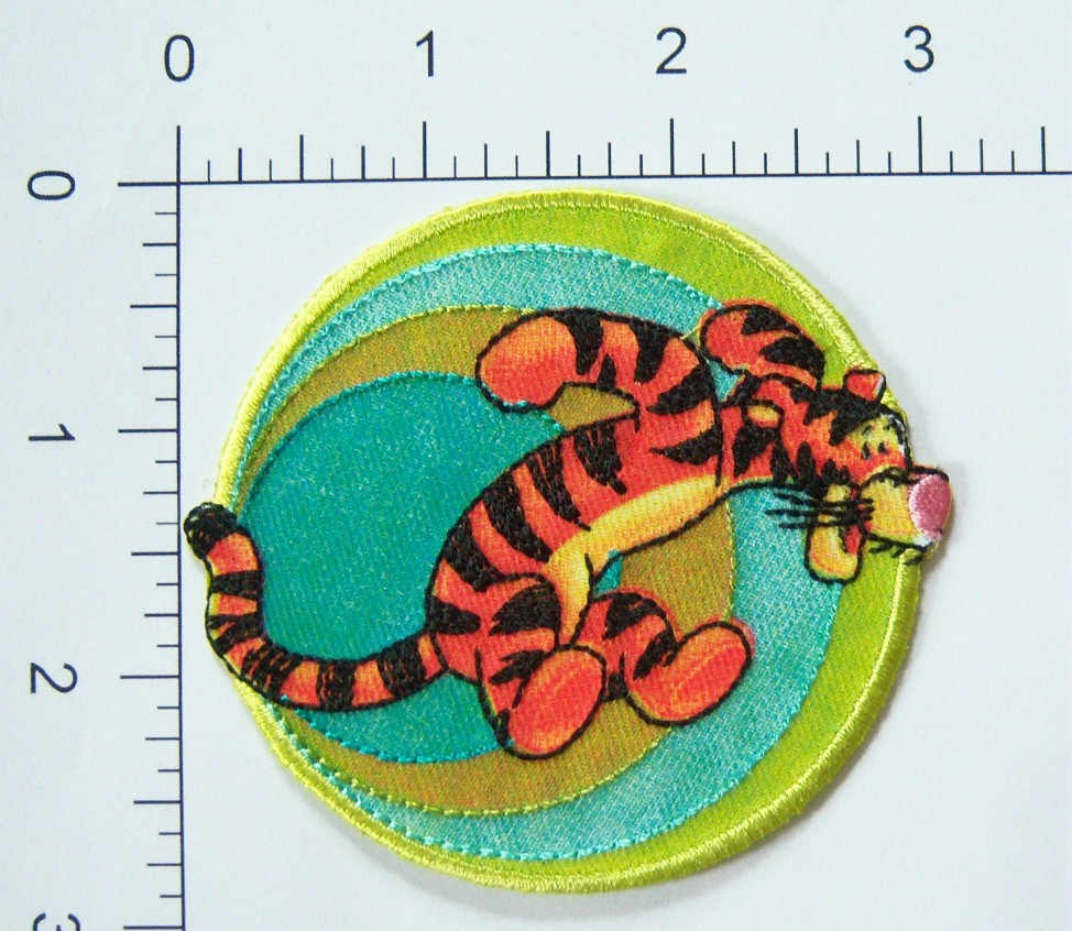 Tigger Circle Applique