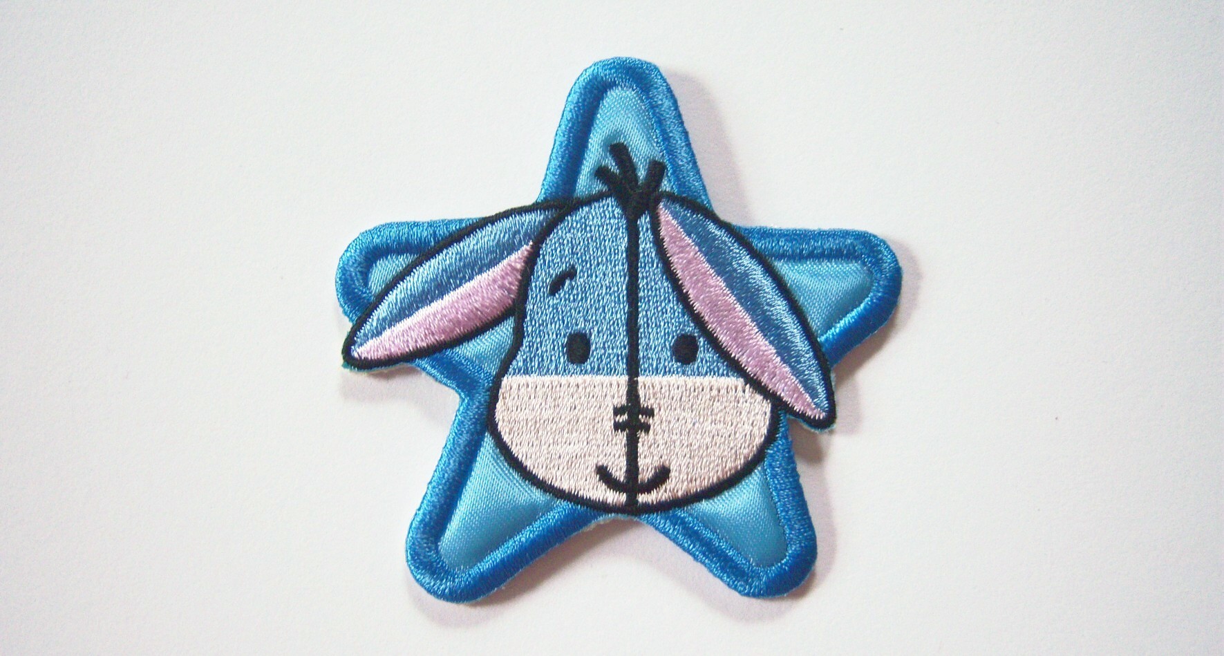 Cuties Pooh Eeyore Star Applique