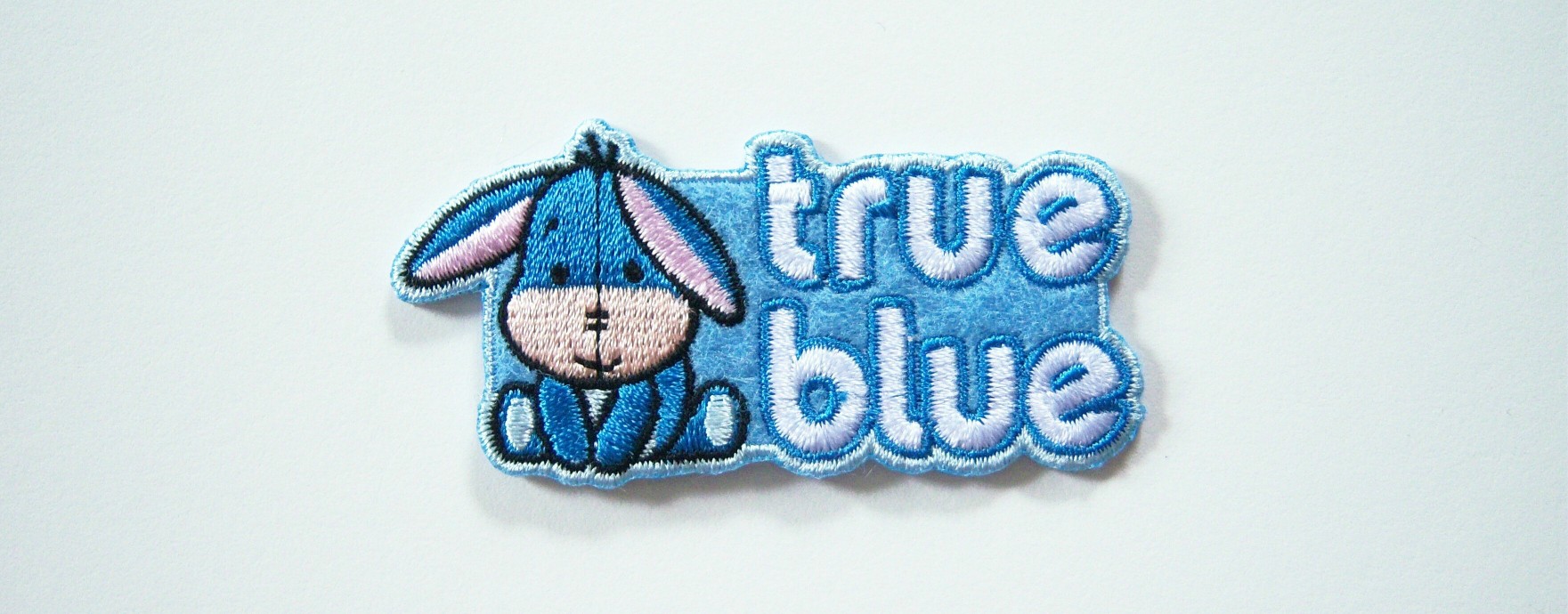 Cuties Pooh Eeyore True Blue Applique