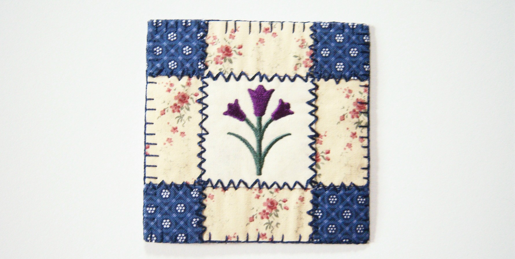 Quilt Square Blocks Iron On Applique