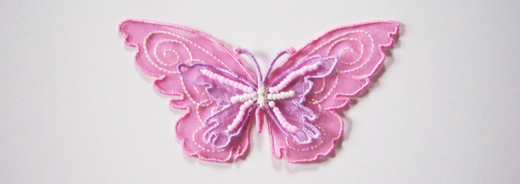 Pink/Orchid Butterfly Applique